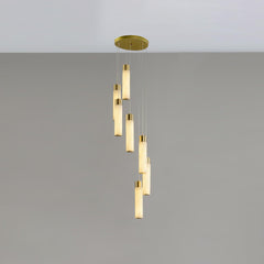 Celestial Alabaster Cascade Chandelier