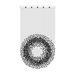 Charcoal Chandeliers