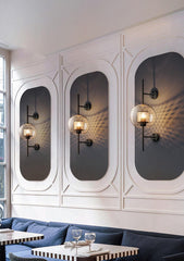 Chiswick Glass Wall Light