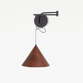 Cone Swing Arm Wall Lamp