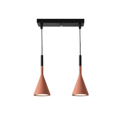 Conical Concrete Pendant Light
