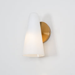 Conical Glass Wall Lamp