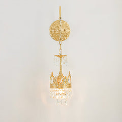 Crystal Crown Wall Light