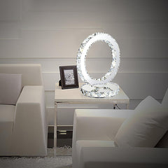 Crystal Rings Table Lamp