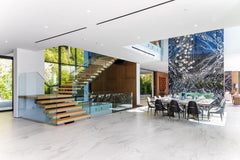 Cubie Suspension Brushed Brass Base