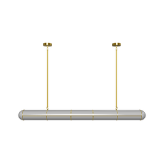 Cylindrical Endless Pendant Light