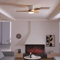 Nordic Wooden 42"/48"/52" Ceiling Fan Light