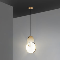 Double Disk Pendant Lamp