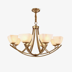 Dover Brass Chandelier