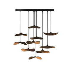 Empty Leaf Chandelier