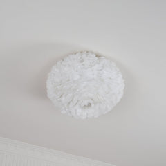Feathered Ceiling Lamp