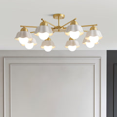 Flower Shade Chandelier