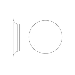 Geometric Disc Wall Lamp