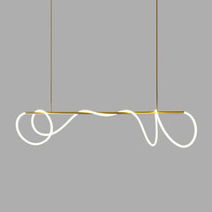 Flexible Linear Curve Chandelier