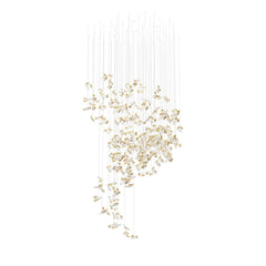 Frosted Petals Frozen Chandelier