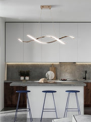 Gentle Waves Pendant Light