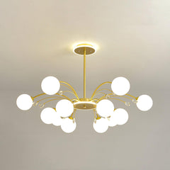 Glamorous Glass Raindrop Chandeliers