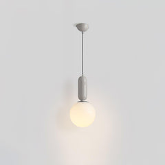 Glass Globe Ball Pendant Light
