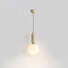 Glass Globe Ball Pendant Light