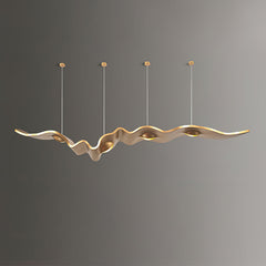 Gold Ribbon Chandelier