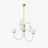 Gooseneck Chandelier