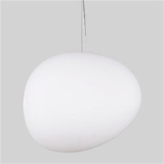 Gregg Stone Shape Glass Pendant Light