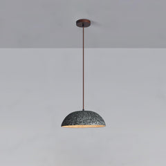 Half Dome Vintage Ceramic Pendant Lamp