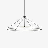 Cascading Ring Circle Pendant Lamp