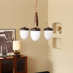 Hazelnut Branch Chandelier