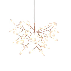 Rose Gold Firefly LED Chandelier