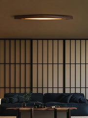 Horizon Linear Wood Ceiling Lamp