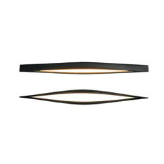 Horizon Linear Wood Ceiling Lamp