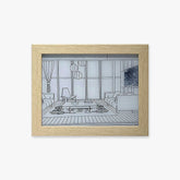 Illuminated Bedside Art Lamp