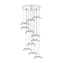 Large Seagull Chandelier