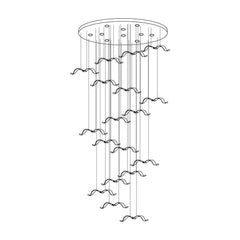 Large Seagull Chandelier