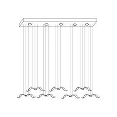 Large Seagull Chandelier