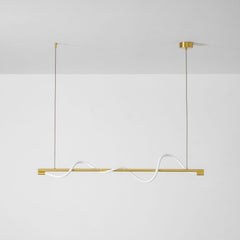 Linear Curve Island Pendant Lamp