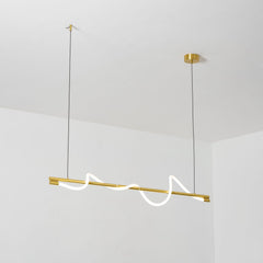 Linear Curve Island Pendant Lamp