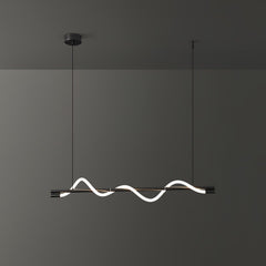 Linear Curve Island Pendant Lamp