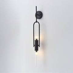 Long Arc Glass Wall Lamp