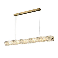 Long Crystal Pendant Lamp