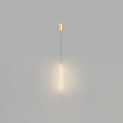 Long Oval LED Pendant Lamp