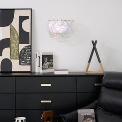 Lunaria Disc Murano Wall Lamp