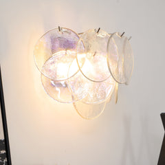 Lunaria Disc Murano Wall Lamp