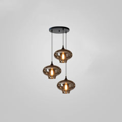 Bottle Glass Pendant Light