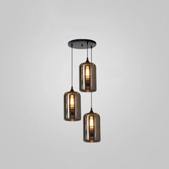 Bottle Glass Pendant Light