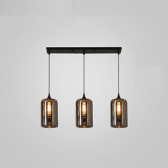 Bottle Glass Pendant Light