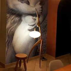 Mantis Wood Floor Lamp