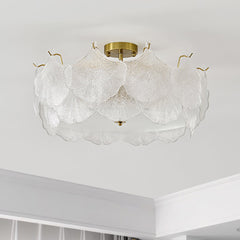 Maple Leaf Cluster Ceiling Light