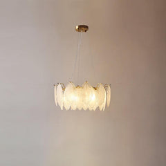 Maple Leaf Glass Chandelier